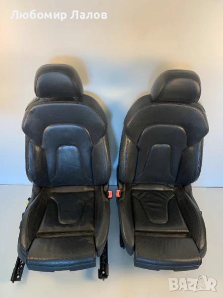 Предни кожени седалки подгрев А5 S5 (07-16)г. , снимка 1