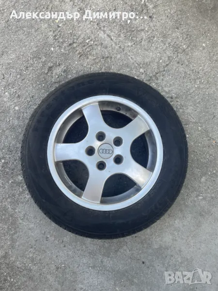Продавам гуми с джанти за Audi, снимка 1