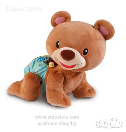 Интерактивна плюшена играчка VTech Baby Crawling with Me Teddy bear, снимка 1