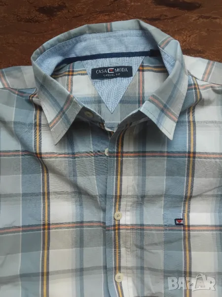 Casa Moda голям размер XXL мъжка риза къс ръкав, снимка 1