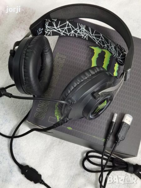 Monster Energy Gaming Headphones Слушалки, снимка 1