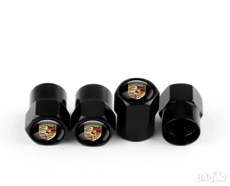 Капачки за вентили за Порше / Porsche капачки / Порше капачки, снимка 1
