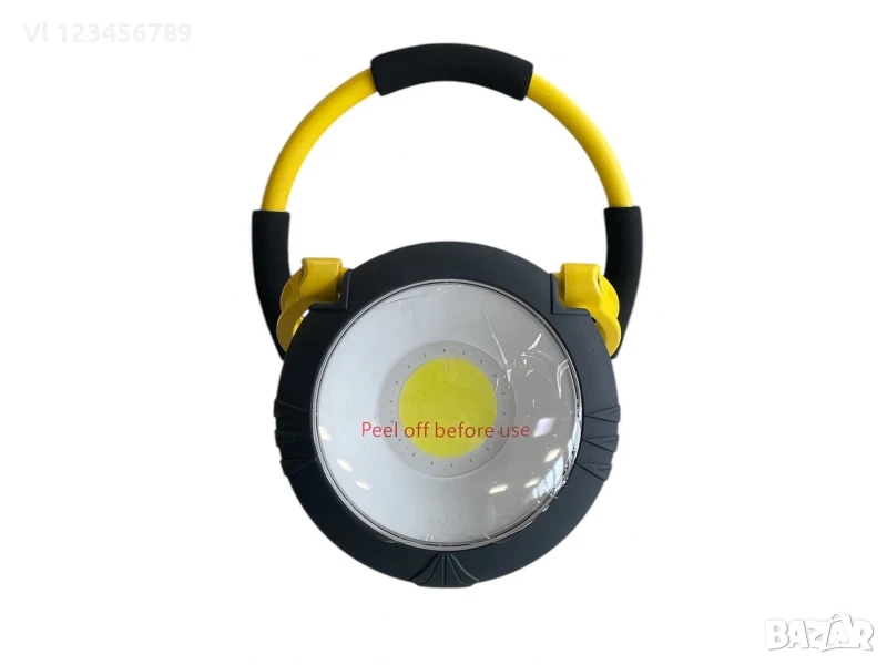 Сгъваем LED работен прожектор с акумулаторна батерия 21V, аварийна работна лампа с USB, снимка 1