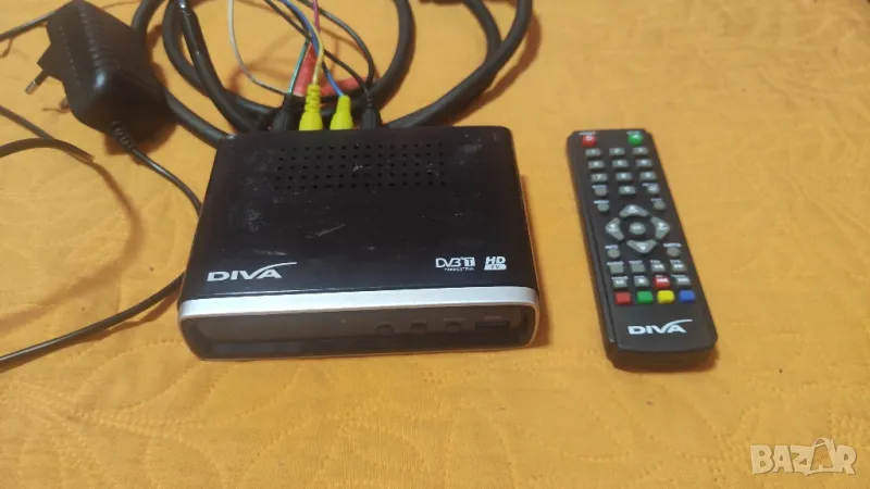 Цифров DVB-T декодер DIVA HD/RF 1306B, снимка 1