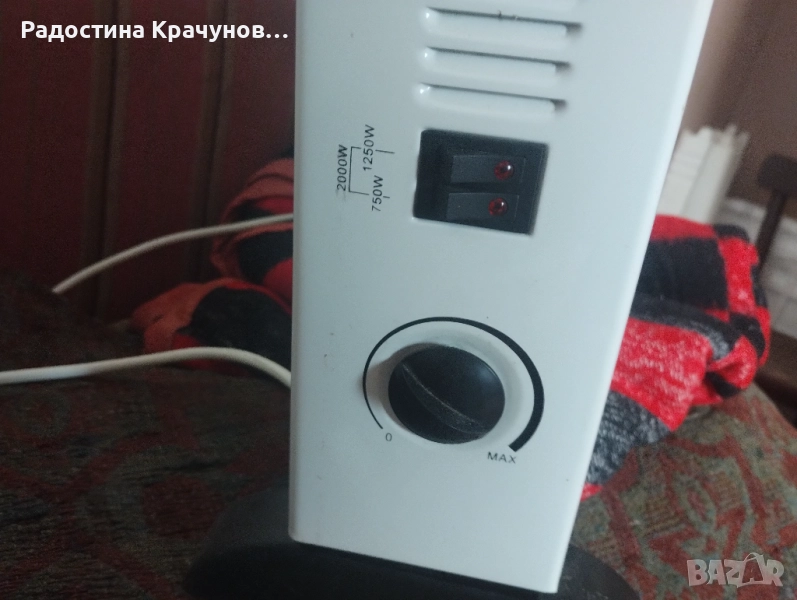 Продавам малка електрическа отоплителна печка , снимка 1