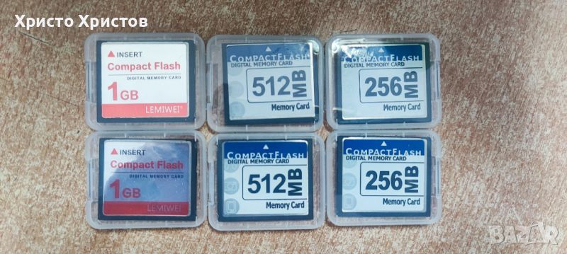 Compact flash Card , CF Card - 256MB , 512 MB , 1 GB, снимка 1