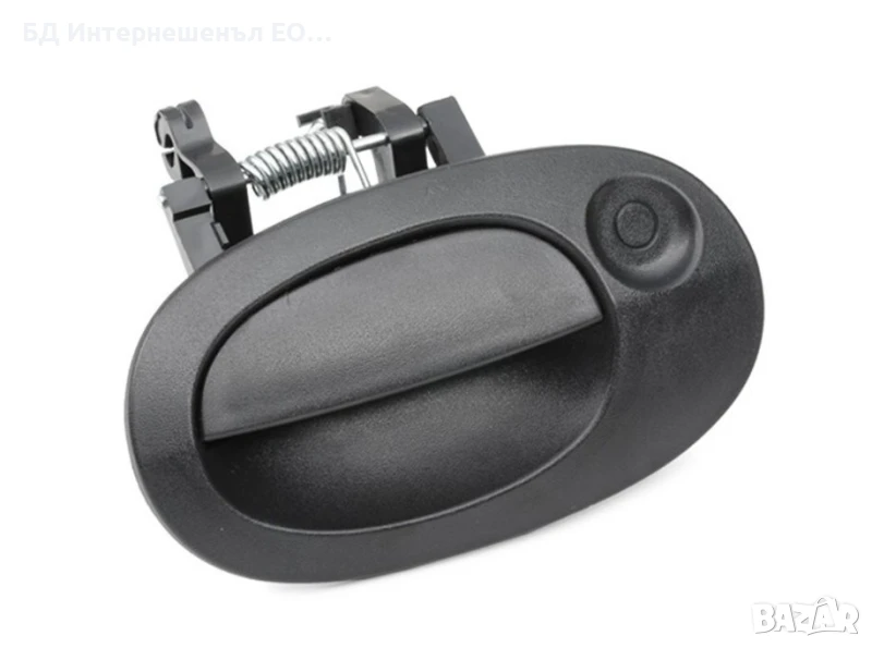 8200153666  Външна дръжка за багажник, Renault, Kangoo I, С Единична врата, Черен, снимка 1