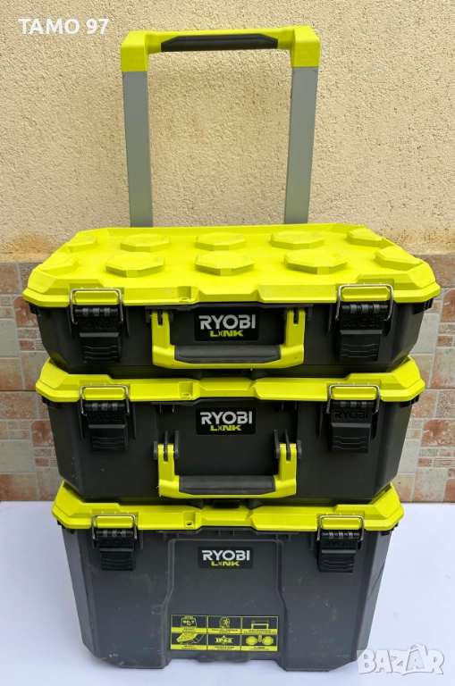 Ryobi RSL201 + RSL102 + RSL101 - Куфари на колела , снимка 1