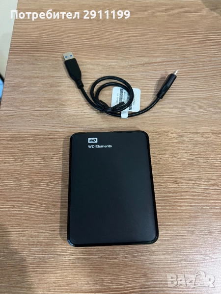 Външен диск WD 2TB, снимка 1