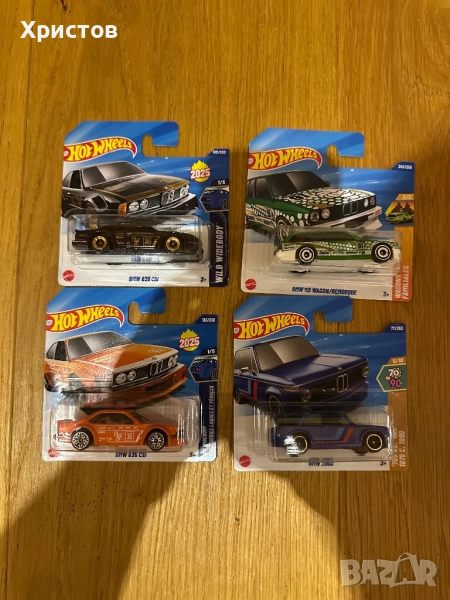 Hot Wheels BMW M3 Wagon / 635CSI различни цветове / 2002 различни цветове, снимка 1