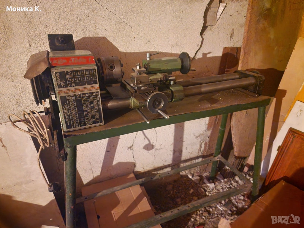 Настолен струг, снимка 1