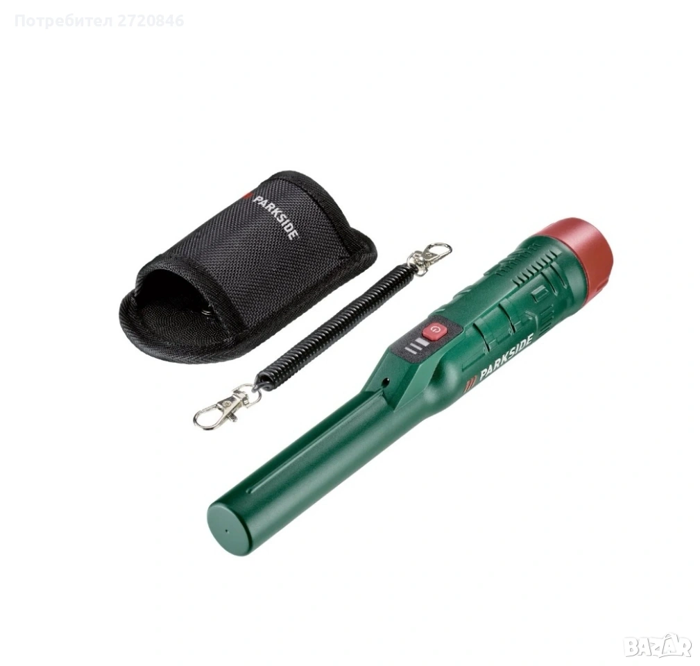 ръчен детектор за метали (пин пойнтер) Парксайд /Parkside , снимка 1