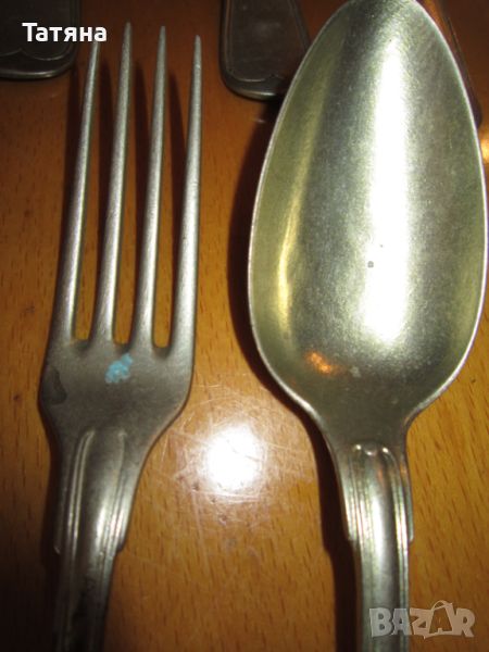 старинни сребърни прибори   , снимка 1