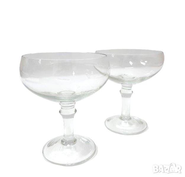Стъклени чаши за шампанско(2.2), снимка 1