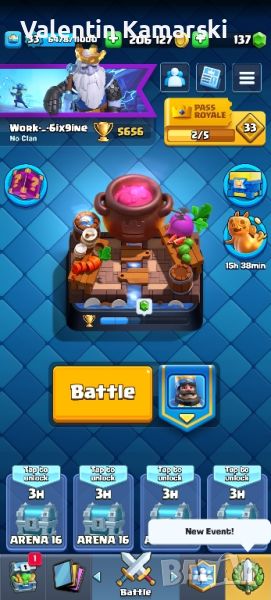 Clash Royale account много добър за много ниска цена, снимка 1