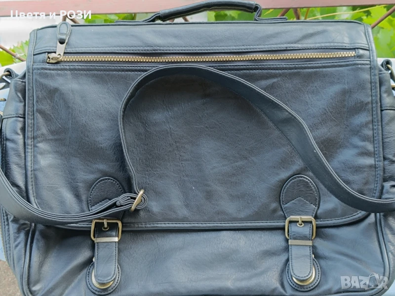 Мъжка бизнес чанта от еко кожа , снимка 1