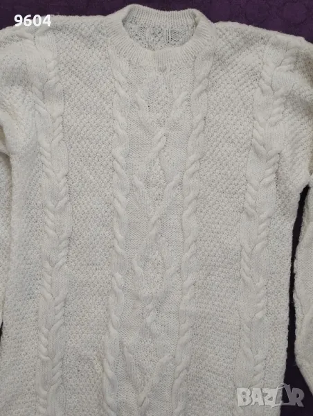 Ръчно плетен дълъг блузон, снимка 1