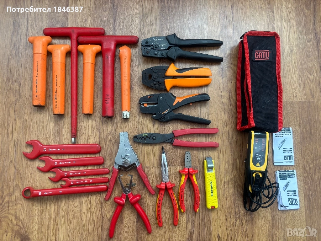 Еликтричарски инструменти Knipex, Weidmuller, Catu, Haupa, Cimco, снимка 1