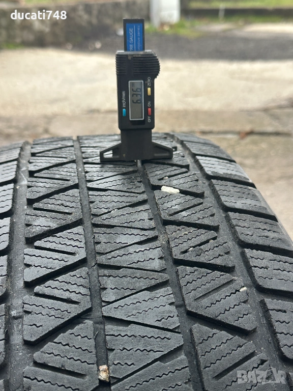 4бр. зимни гуми 265/60/18 - Bridgestone - DOT3822, снимка 1