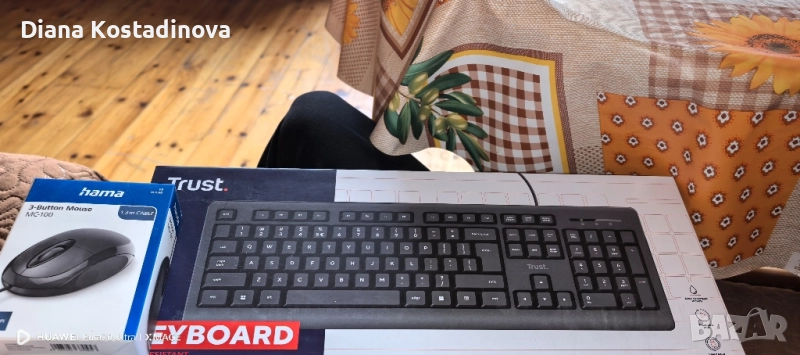 Клавиатура и мишка , снимка 1