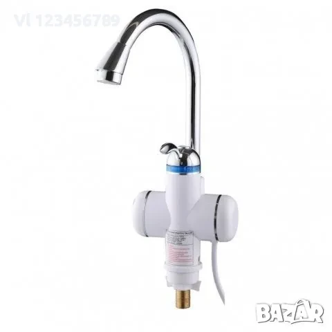 Стоящ смесител с проточен бойлер ЕНЕРГОСПЕСТЯВАЩ, снимка 1