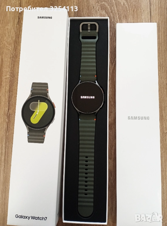 Samsung Galaxy watch 7 44mm в ГАРАНЦИЯ, снимка 1