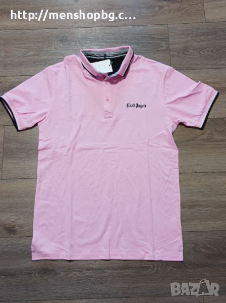 Мъжка блуза код 201 - розова, снимка 1