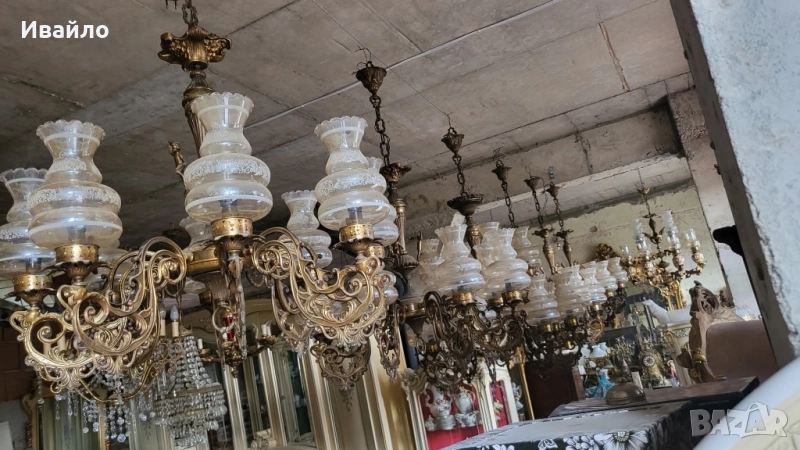 Бронзови полилеи 065, снимка 1