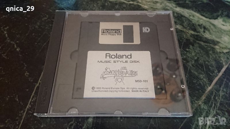 Roland msd-101 music style disk, снимка 1