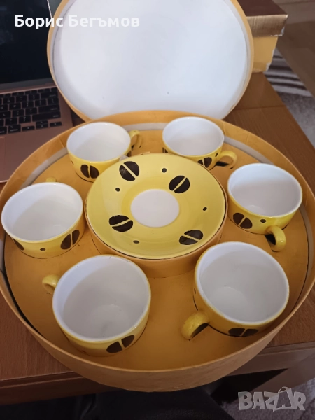 Керамичен сервиз за кафе, снимка 1