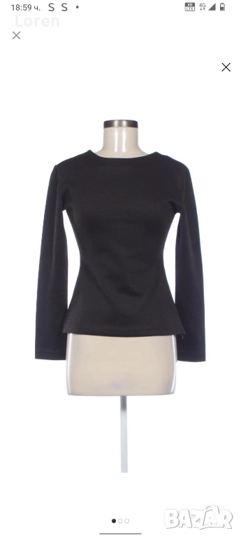 *Megz*Черна блуза , снимка 1