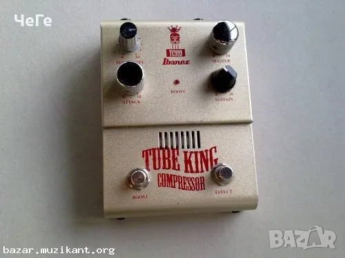 Ibanez TC999 Tube King Compressor за китара или бас, може бартер за  Tonex One, снимка 1 - Китари - 49594987