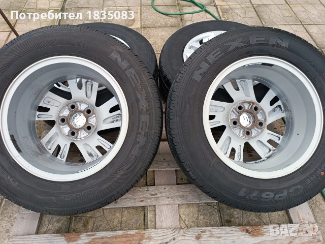Лети джанти 16ки 5х114.3 Citroen, Mitsubishi + летни гуми 215/70/16 Nexen, снимка 9 - Гуми и джанти - 52817733
