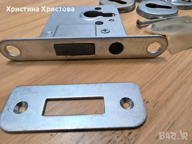 Секретна брава/ключалка МЦ1А-5 СССР, снимка 2 - Входни врати - 53638835