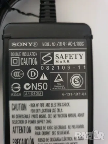 Sony-AC-L100C, снимка 2 - Батерии, зарядни - 49872974