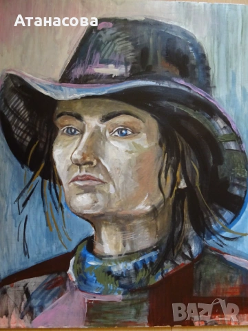 МАРИЯ ЙОВАНОВИЧ картина Портрет масло #5