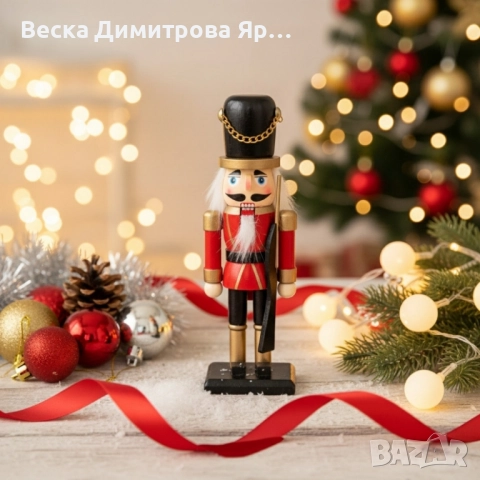 Дървена Коледна фигурка – Малък детайл, голям празничен уют, снимка 3 - Декорация за дома - 52529594