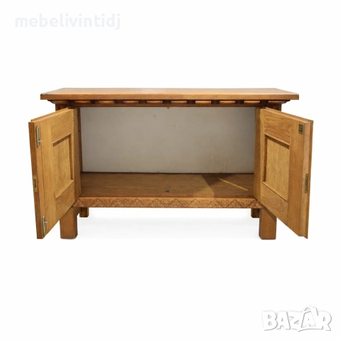 Масивен дъбов шкаф, снимка 3 - Шкафове - 53597101