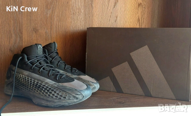 Adidas AE 1 Mid - 44 2/3 Anthony Edwards Signature Баскетболни Обувки, снимка 2 - Спортни обувки - 53862997
