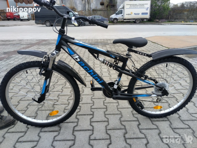 SPRINT Велосипед 24" Bachini Speed FSP черен.син, снимка 7 - Велосипеди - 53848770