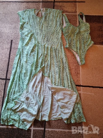 Сел цял бански и рокля, снимка 2 - Бански костюми - 50829401