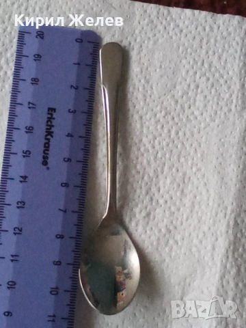 Лъжичка малка 52662, снимка 3 - Антикварни и старинни предмети - 52770491