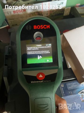 Bosch детектор за напрежение , снимка 2 - Други инструменти - 46346370
