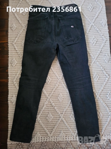 Черни дънки Tommy Hilfiger , снимка 2 - Дънки - 52489741