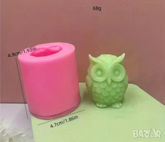 Молд бухал, снимка 3 - Форми - 50553949