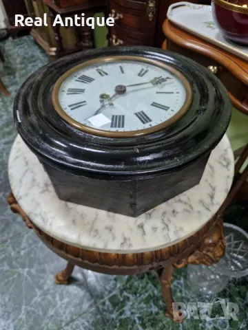 Рядък антикварен колекционерски френски стенен часовник , снимка 4 - Антикварни и старинни предмети - 50023684