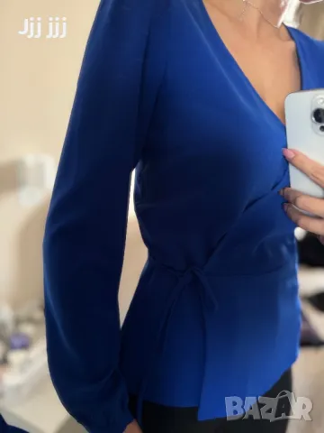 Синя риза Dika, снимка 7 - Ризи - 49508864