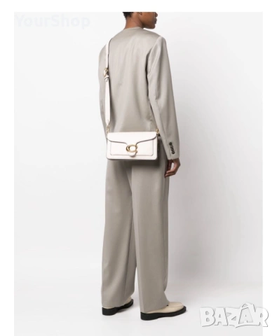 Чанта Coach Tabby 26 CH857 Екрю , снимка 3 - Чанти - 54061391