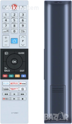 Дистанционно управление за Toshiba 4K UHD TV, UK, U, L и V серии, без настройка