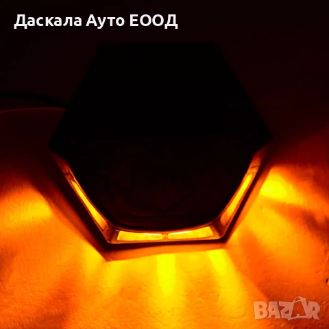 1 бр. ЛЕД LED маяк буркан аварийна лампа блиц за камион 12-24V , ПОЛША, снимка 2 - Аксесоари и консумативи - 53730779